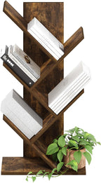 Furinno Tree Book Shelf, 5-Tier Bookshelf - Image 6