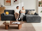Vipbear 120" Oversized Modular Sectional Sofa, L Shaped Couch Set - Image 3