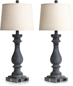 Cinkeda 29" Tall Farmhouse Table Lamp - Image 8