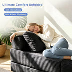 ANONER Sectional Cloud Couches, Folding Sofa Bed - Image 3