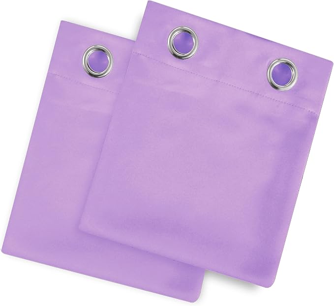 Blackout Curtains 38 x 54 inch/Lavender Curtains Set of 2 Panels/Thermal - Image 9