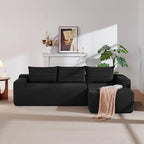 97" Cloud Sectional Couch, Modern Modular Sectional Sofa by HANXIN