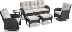 Belord 6 Pieces Wicker Patio Furniture Set - Image 3