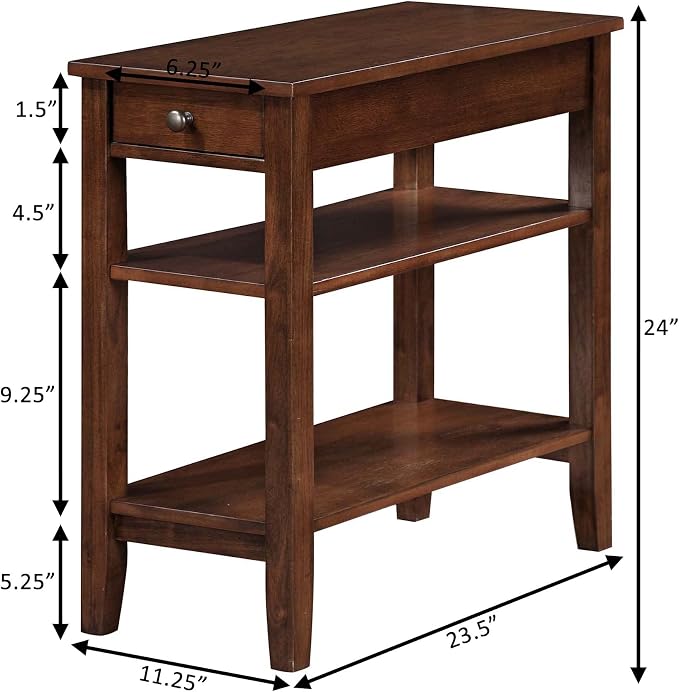Convenience Concepts American Heritage Chairside End Table - Image 3