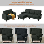 5 Seat Sectional Sofa Set for Living Room Set - Image 7