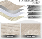 Genina Waterproof Recliner Chair Covers, Recliner Cover - Image 6