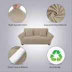 Loveseat Slipcover with 2 Pillow Cover - Image 2