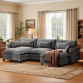 Marsail Modular Sectional Sofa 110.6" U-Shaped Modern Comfy Cloud Couch by Marsail