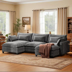 Marsail Modular Sectional Sofa 110.6" U-Shaped Modern Comfy Cloud Couch by Marsail
