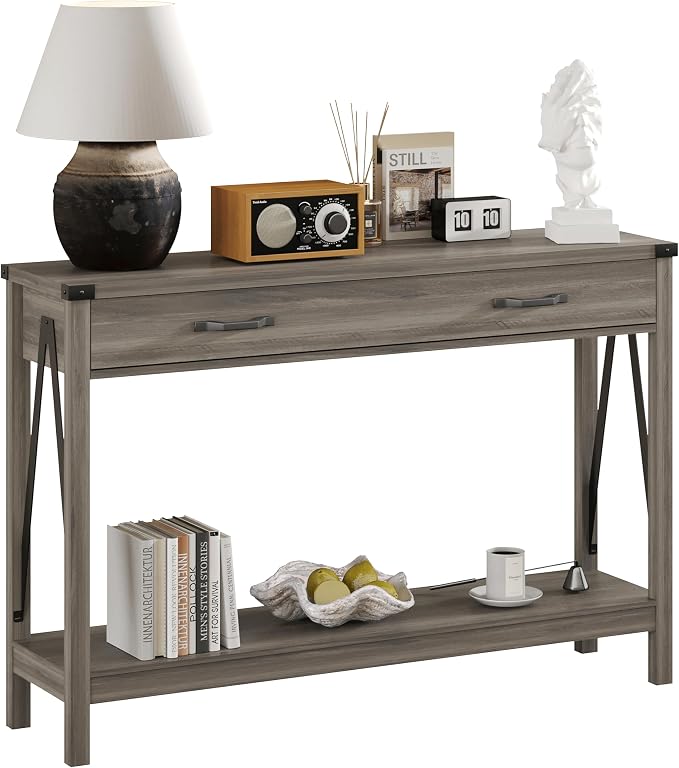 ChooChoo 47'' Farmhouse Console Table - Image 8