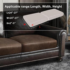 ANARACHON Leather Look Couch Cushion Covers Sofa Seat Slipcovers Sets Couches - Image 3
