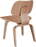 Modway Fathom Mid-Century Modern Molded Plywood Kitchen and Dining Room Chair - Image 7