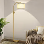 Nintiue Upgraded Modern Arc Dimmable Tall Standing Floor Lamp by Nintiue