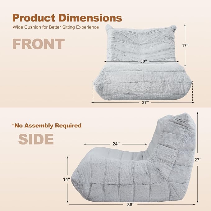Bean Bag Chair Big Sofa Beanbag Chair - Image 2