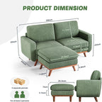Vesgantti 68" Loveseat Sofa - Image 2