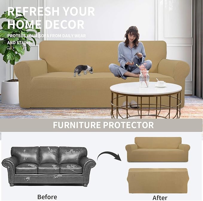 Easy-Going Stretch Chair Slipcover - Image 4