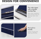 MIULEE Navy Outdoor Seat Cushion 22x22 Inch Waterproof & 3 Year Fade Resistant - Image 7