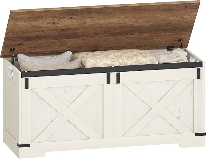 Hzuaneri 42.9" Storage Chest, Large Storage Trunk by Hzuaneri