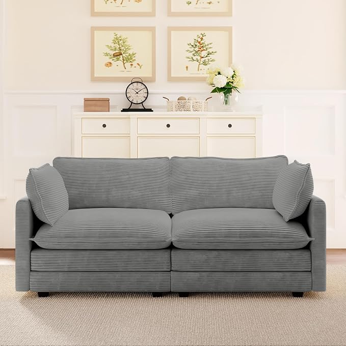 ROWHY 78'' Sectional 2 Seat Cloud Loveseat by ROWHY
