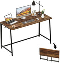 WOHOMO Folding Desk, 47.2" Foldable Computer Desk by WOHOMO