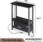 BAMGROW Slim Charging End Table - Image 3