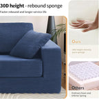FILUXE Modular Sectional Sofa, Modern Modular Sofa Couch - Image 5