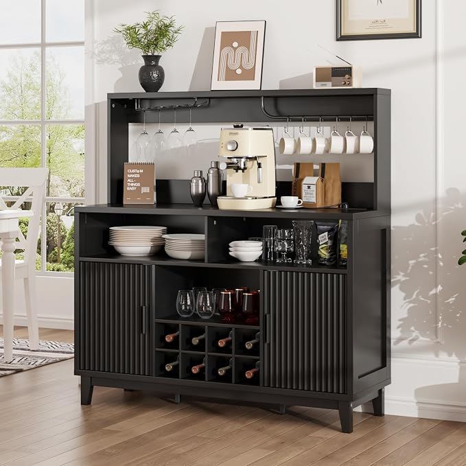 FiveWillowise Fluted Buffet Cabinet by FiveWillowise