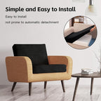 8Pcs Patio Cushion Covers, Outdoor Stretch Cushion Covers, Washable | Stretch - Image 5