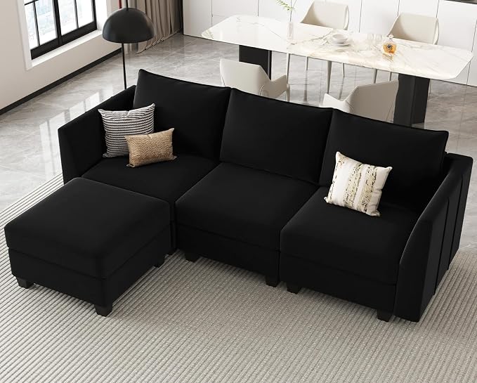 Belffin Convertible Sectional Sofa - Image 3