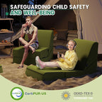 jela Outdoor Sofa, Waterproof Folding Lounge Chair and Sofa, UV Resistant Patio - Image 7