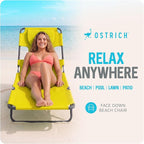 Ostrich the Original Chaise 72 x 22 Inch Lounge Portable Reclining Lounger - Image 4