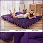 MAXYOYO Japanese Floor Mattress Futon Mattress, Thicken Sleeping Pad Foldable - Image 4