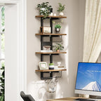 Creso hom Floating Shelves for Wall Set of 2, Wood Wall Shelf - Image 3