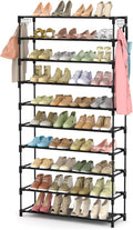 LANTEFUL 10 Tiers Shoe Rack 50 Pairs Large Capacity Tall Shoe Organizer Sturdy by LANTEFULforTidyingHouse