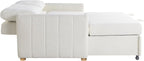 Serta Galway 66.5" Convertible Sleeper Loveseat, Full Size, Dreamcoil Comfort - Image 12