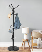 ZOZOE Metal Coat Rack Stand, Modern Coat Rack Freestanding - Image 7