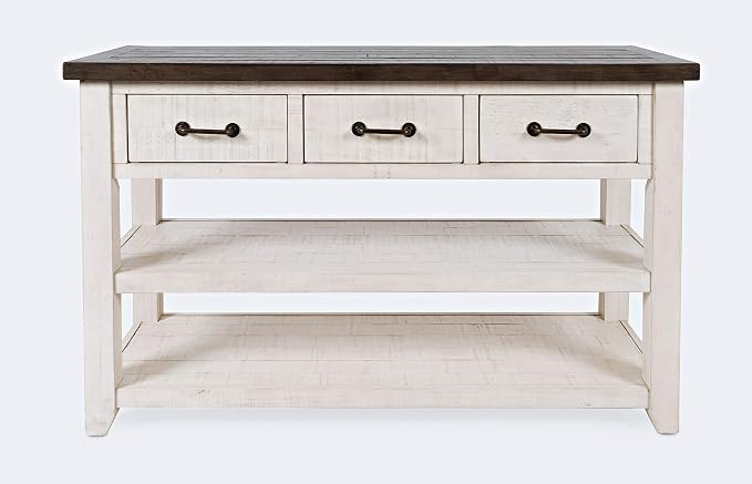 Jofran Madison County Pine Farmhouse Console Table 50", Sofa Table - Image 3