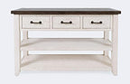 Jofran Madison County Pine Farmhouse Console Table 50", Sofa Table - Image 3