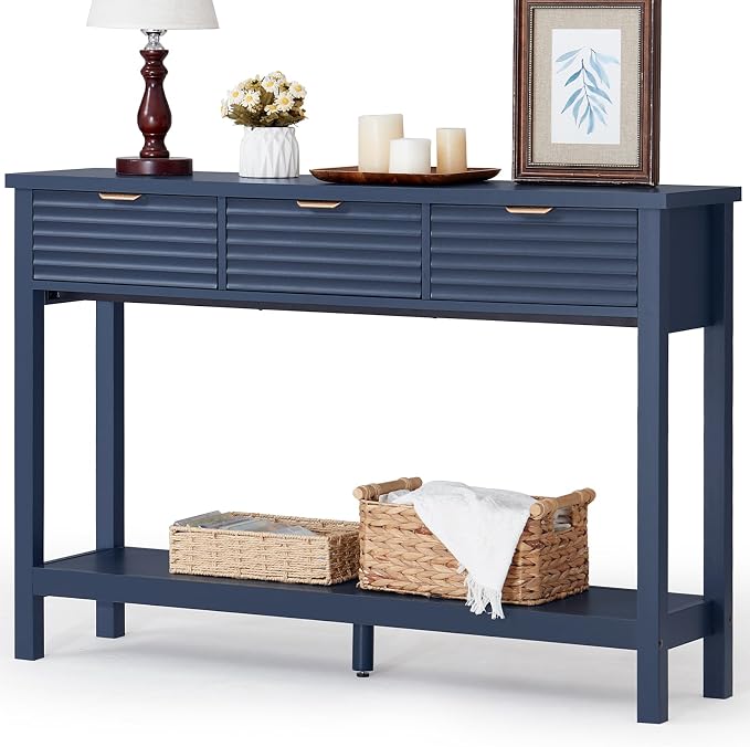 LEYAOYAO Fluted 47.2" Console Table by LEYAOYAO-Findtheshiningpointofyourideallife%EF%BC%81