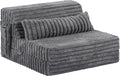 Tiita Folding Sofa Bed Twin Size, Convertible Sleeper Chair Mattress by TiitaHome