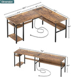 Unikito L Shaped Computer Desk - Image 3