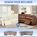 Arfntevss Recliner Sectional Couch Covers 1OO% Waterproof L Shape Sofa Cover - Image 6