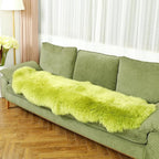 LLB Genuine Sheepskin Area Rug Wool Rug Fur Carpet Fluffy Shaggy Fur Rug - Image 3