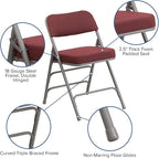 Flash Furniture HERCULES Series Premium Curved Triple Braced & Double Hinged - Image 7