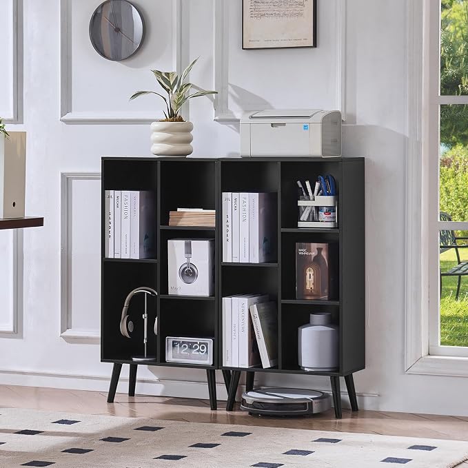 LEYAOYAO 5 Cube Bookshelf 3-Tier Bookcase - Image 7
