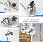 2Pcs Glass Cabinet Lock with Keys, Display Case Lock - Image 4