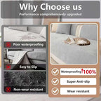 Premium Chenille Sofa Cushion Covers，Upgraded Anti-Slip Sectional Couch - Image 4