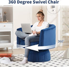 Swivel Accent Barrel Chair - Image 3