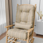 Rocking Chair Cushions with Pillow, Waterproof and Fade-Resistant Thicken by Aofeite