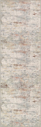 2x6 Washable Runner Rug：Modern Abstract Kitchen Soft Carpet Taupe | by FXRHLP